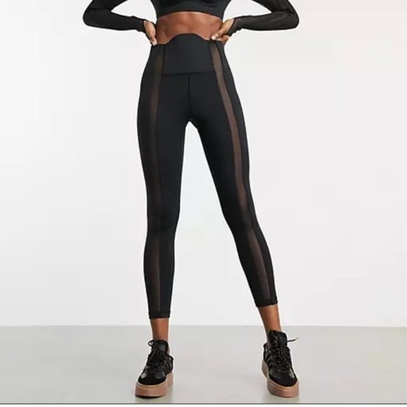 Ivy Park X Adidas Mesh Panel Leggings 